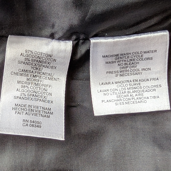 Jones Wear Dress Black White Polka Dot Cotton Blend Fit Flare Size 4 (S) NWT - Picture 13 of 14